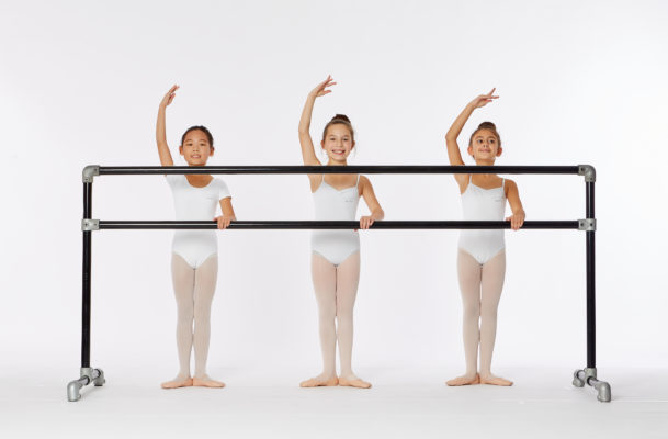 Three Young Ballet Dancers