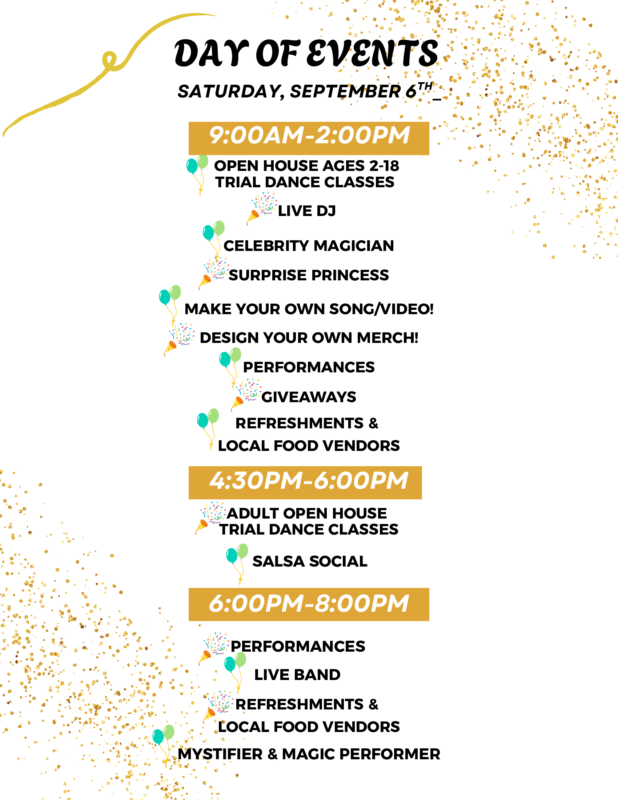 September 6th events at Central Park Dance