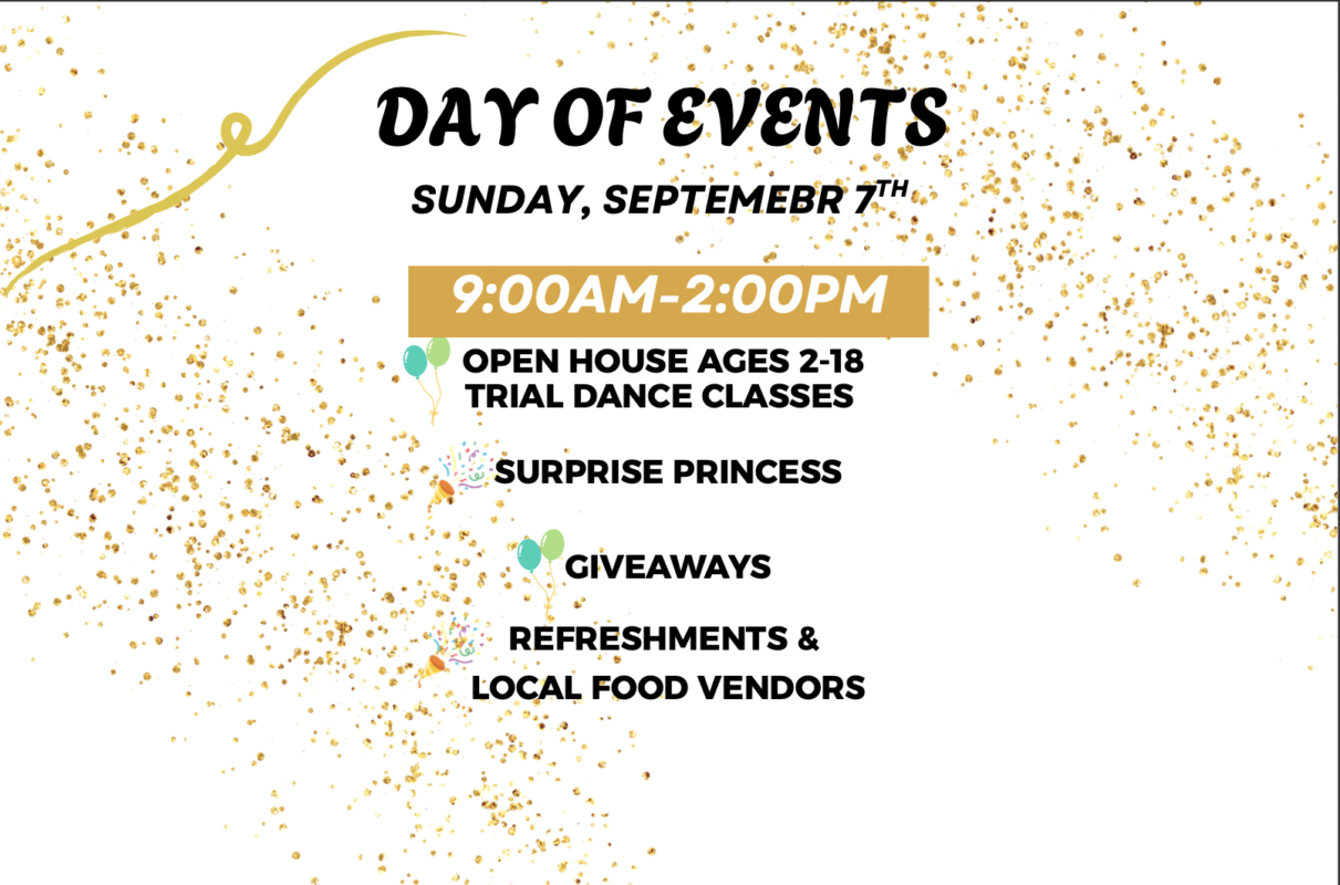 September 7th events at Central Park Dance